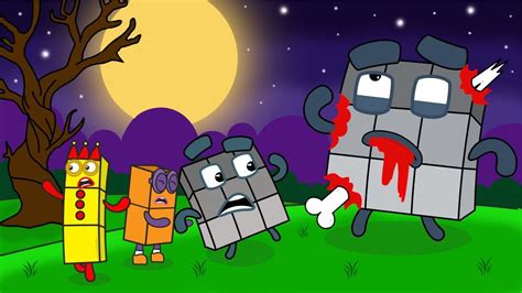 Oh No Numberblocks 2 3 And 9 Take On Creepy Zombie Numberblocks