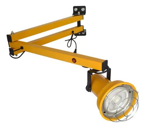 Lampara De Anden Led Con Brazo Art Doble Incluye Foco W Env O Gratis