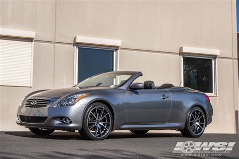 2013 Infiniti G37 Coupe with 20" Gianelle Davalu in Satin Black ...