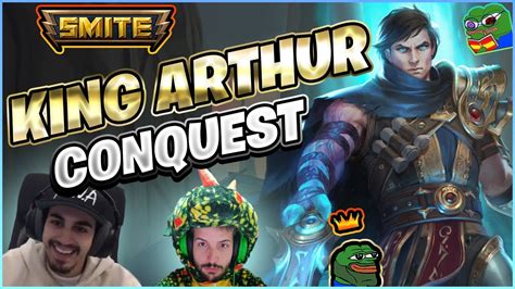 KING ARTHUR BIEN FRESCO Julio Smite Ranked Conquest DuoQ Warchi