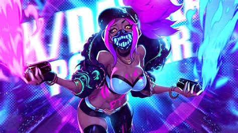 Kda Akali Lol 4k 3840x2160 21 Wallpaper Pc Desktop