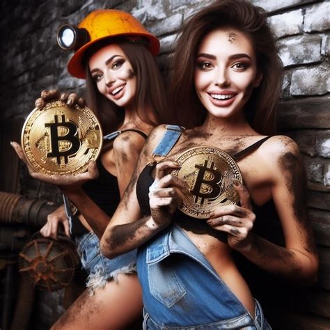 Premium Photo Sexy Bitcoin Mining Mine Coal