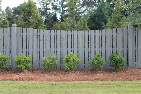 High Negative Scallop Colonial With X Dado Posts Accurate Fence