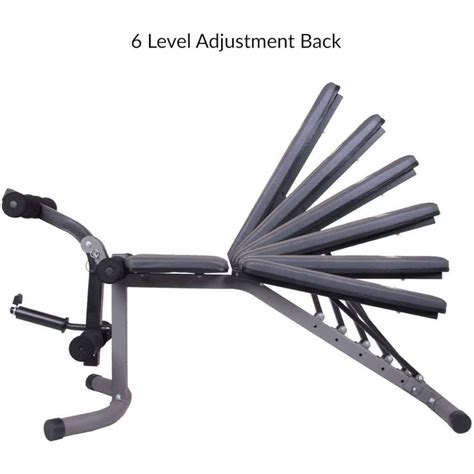 Body Champ BCB3780 Olympic Weight Bench W Leg Extension Curl Lift