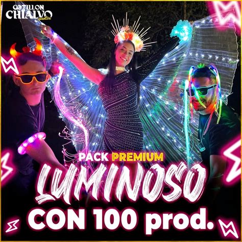 Pack Luminoso Premium Cotillon Chialvo