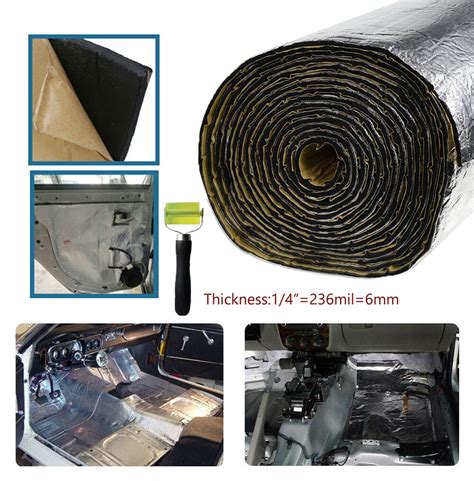 Car Heat Shield Insulation 14 Thickess Sound Dampening Thermal