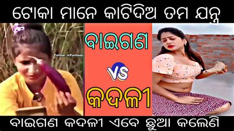 ବାଇଗଣ ଆଉ କଦଳୀ ମାରିଲେ ଗଲୁ Odia Comedy New Odia Comedy Odia Comedy Video Youtube