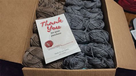 Kraemer Yarns Pound Mystery Box Unboxing Yarn Youtube