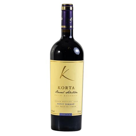 Korta Barrel Selection Petit Verdot 750 Ml Wine And Market Patagonia