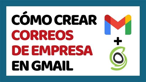 C Mo Crear Correos Corporativos Con Dominio Propio En Gmail Youtube