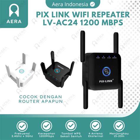 Jual Pix Link Wifi Repeater Mbps G G Lv Ac Repeater Wiffi