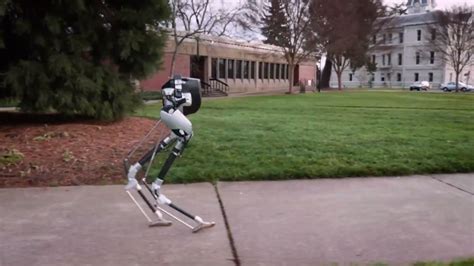 The New Bipedal Robot Cassie Shows Off Its Moves Balance And Agility