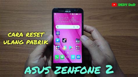 Cara Reset Hp Asus Zenfone 2 Reset Ulang Pabrik YouTube