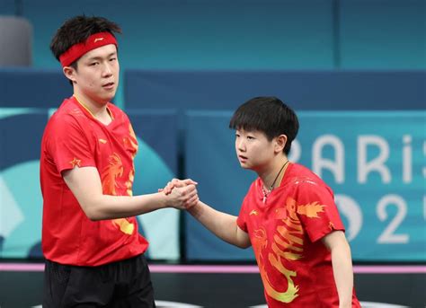 China S Wang And Sun Reach Table Tennis Mixed Doubles Semis