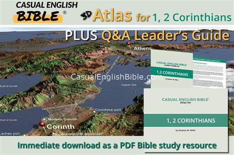 Philippians Leaders Guide And Atlas Casual English Bible