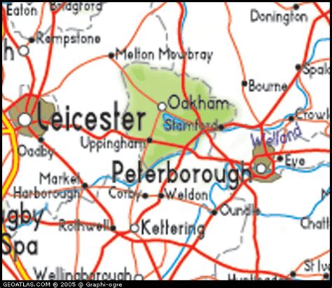 Map Of Rutland City Picture United Kingdom Map Regional City Province