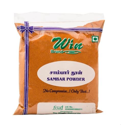 Chicken Masala Win Sambar Powder Packaging Size Kg Packaging Type