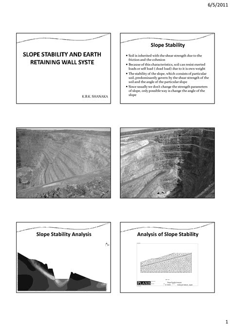 Solution Slope Stability And Retaining Walls Studypool