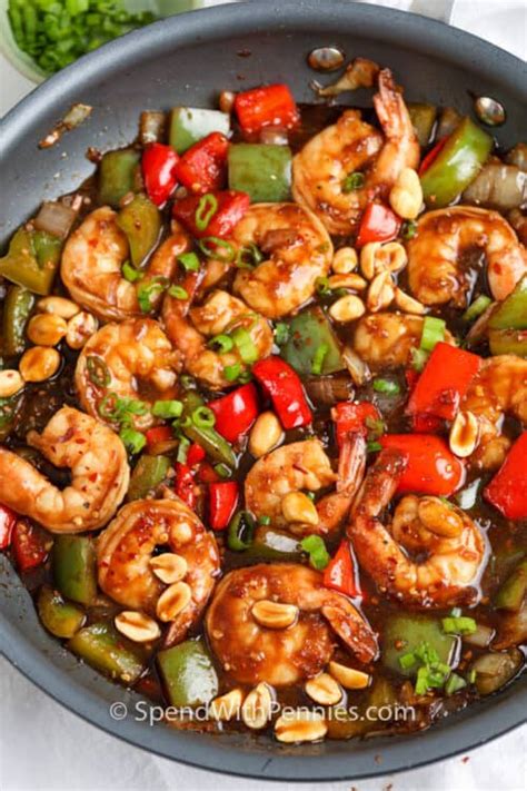 Kung Pao Shrimp Minute Meal Spend With Pennies