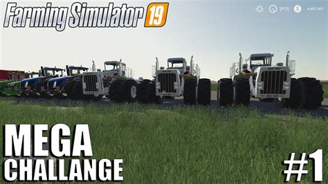 Mega Equipment Challenge Timelapse 1 Farming Simulator 19 Youtube