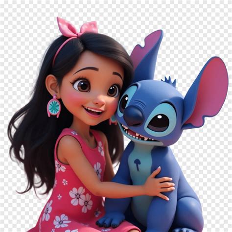 Stich Rosa E Azul Png - Lilo Stitch PNG Rosa e Azul: Uma Aventura Colorida na Terra da Fantasia