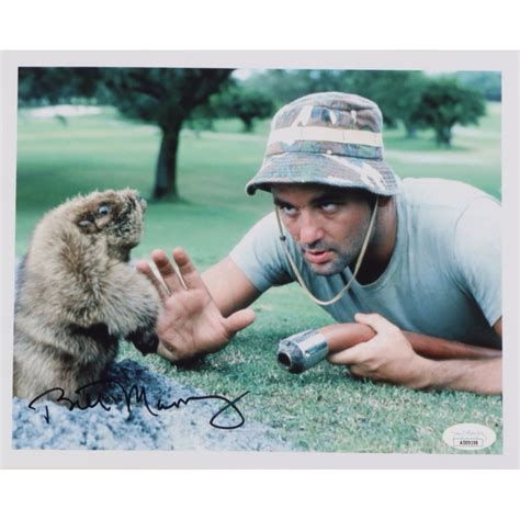 Bill Murray Signed Caddyshack X Photo Jsa Pristine Auction