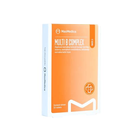 Multi B complex tablete sadrže optimalan odnos vitamina B kompleksa ...