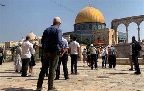 Palestine Incursion Sioniste Dans La Mosqu E Al Aqsa Monde El