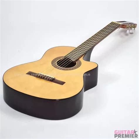 Guitarra Criolla Clasica Gracia M6 Con Corte 4 4 Funda En Venta En