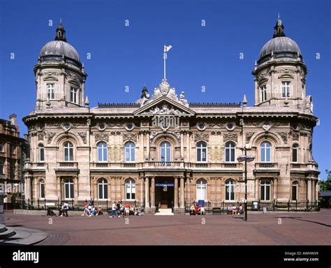 La Arquitectura Victoriana En Kingston Upon Hull Muelle Viejo Edificio