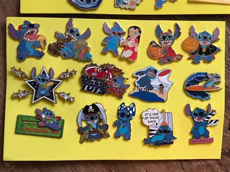 Stitch Disney Pins Lilo And Stitch Disney Pin Trading Collection Vintage Radar