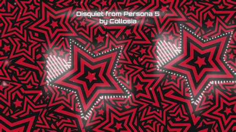 Disquiet From Persona 5 By Collosia Persona 5 Remix YouTube Music