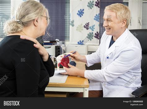 Doctor Pointing Image And Photo Free Trial Bigstock