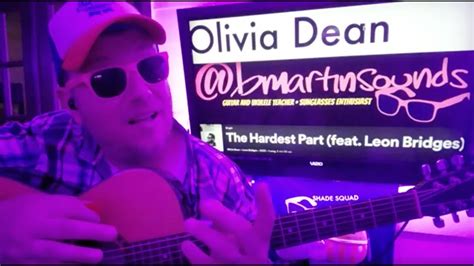 The Hardest Part Olivia Dean Leon Bridges Guitar Tutorial Beginner