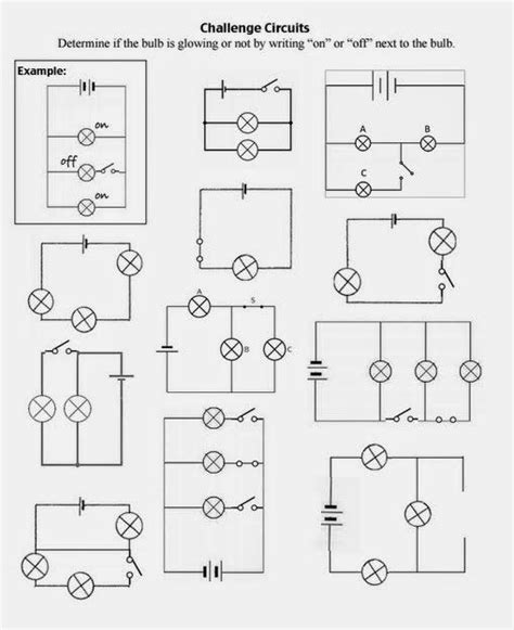 Gcse Physics Circuits Worksheet