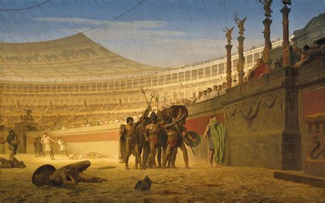 El Coliseo De Roma Gladiadores Y Luchas De Fieras