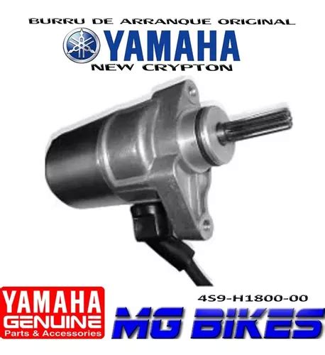 Burro De Arranque Original Yamaha New Crypton Mg Bikes En Venta En