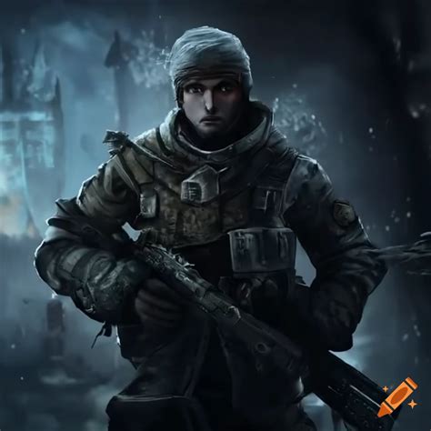 Image of Artem from Metro Exodus on Craiyon