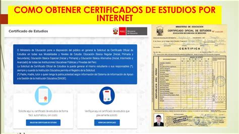 Como Tramitar Certificados De Estudios Por Internet YouTube