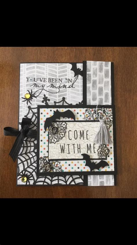Pin By Carolyn Gibson On Halloweenfall Cards Fall Cards Cards