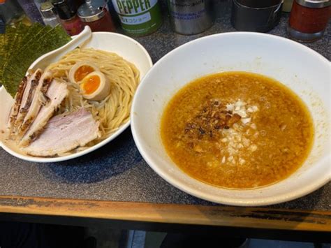 『味噌つけ麺（5枚）＋のり』らうめん さぶ郎のレビュー ラーメンデータベース