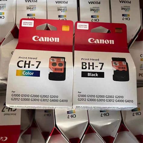 Canon Print Head Bh Black Ch Color G G G G G