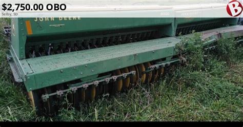 John Deere 9300 Grain Drill 20 Foot Selby Sd