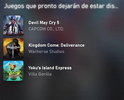 Estos Son Los Juegos Que Abandonar N Xbox Game Pass En Agosto