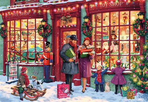 Christmas Toy Shop 2000 Piece Jigsaw Puzzle - Puzzle Palace Aust