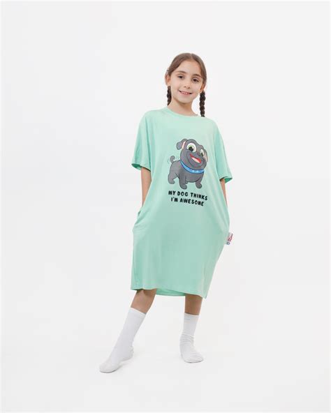 Dog Pluffie Kids Boyfriend Tee The Pluffies