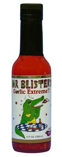 Mr Blister Garlic Extreme Hot Sauce Hot Sauce Mall