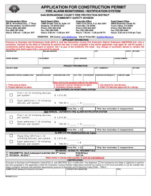 Fillable Online FIRE ALARM MONITORING NOTIFICATION SYSTEM Fax Email