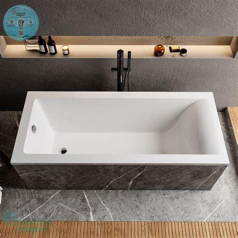 Ванна из литьевого мрамора Marmo Bagno Ницца 180х80 - купить по цене ...