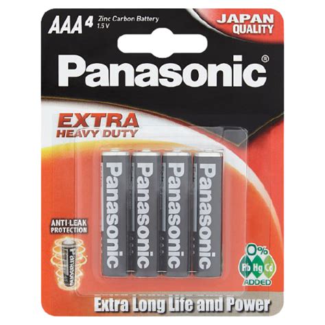 Panasonic Super Heavy Duty Battery Aaa